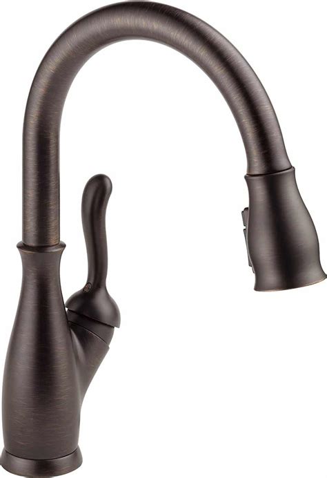 The old dark brown, oil rubbed bronze finish on the faucets makes them having traditional classical looks and modern day technological features. Best Oil-Rubbed Bronze Kitchen Faucets