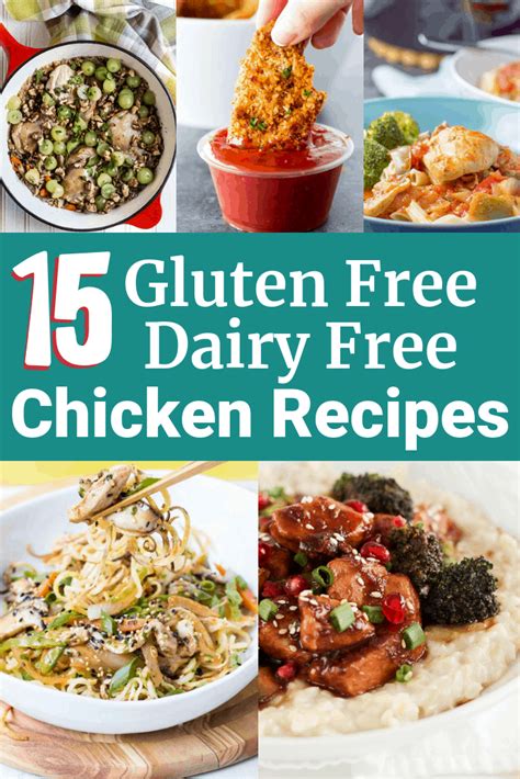 Delicious Gluten Free Dairy Free Chicken Recipes Dairy Free For Baby