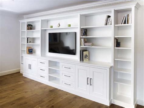 Built In Cabinets Around Tv With Shelving Built In Solutions