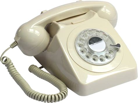 Gpo 746 Téléphone Fixe Rétro De Style Années 1970 à Cadran Rotatif