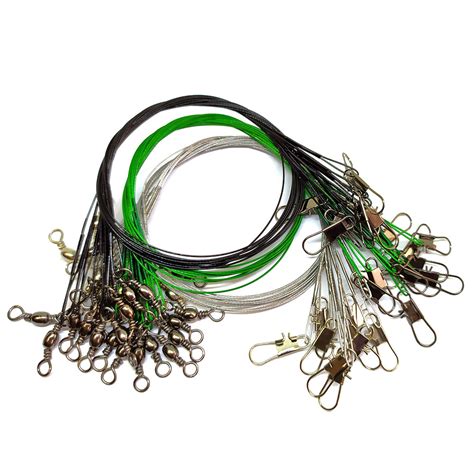 Fishing Leader Wire Tooth Proof Stainless Steel Fishing Leader Line