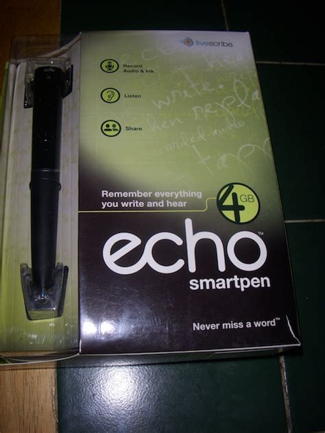 Review Livescribe 4gb Echo Smartpen Mom Knows It All From Vals