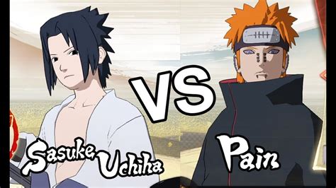 Sasuke Vs Pain Naruto Shippuden Ultimate Ninja Storm 4 Youtube