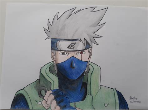 26 Best Ideas For Coloring Kakashi Hatake Drawing