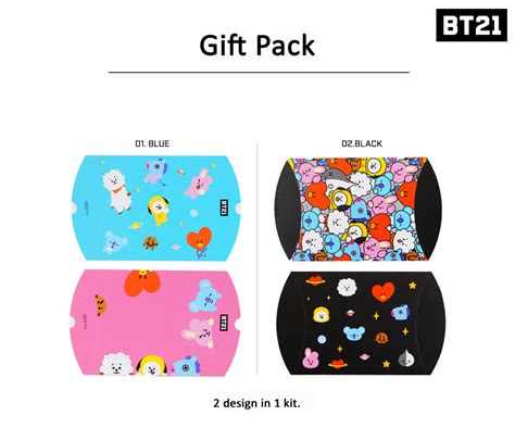 Bts Bt21 Official Character T Packing Paper Box K Pop Authentic