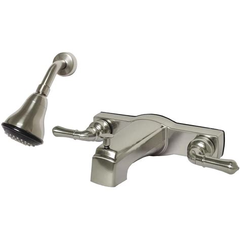 Get tub faucet handle at target™ today. Homewerks Worldwide Mobile Home 2-Handle 1-Spray Tub and ...