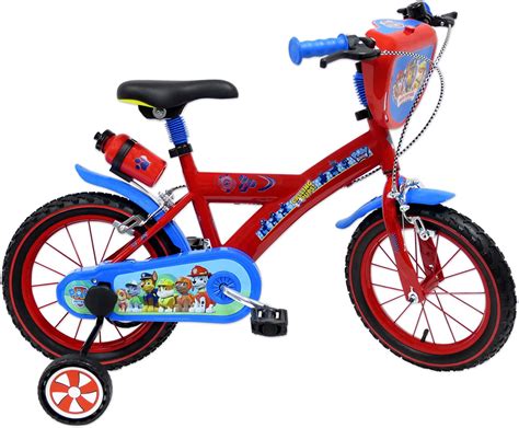 Bicicletta Di Paw Patrol 14 Con Rotelle Mondo 25286 Macchine A Pedali