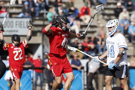 Maryland Mens Lacrosse Takes Rematch With Johns Hopkins 14 9 To