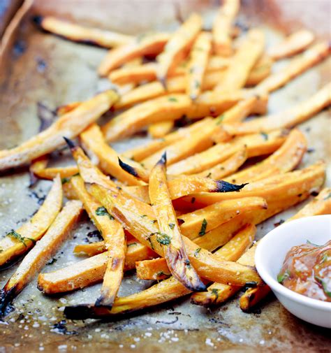 3 russet potatoes peeled and cut arrange the potato wedges on the prepared baking sheet in a single layer. How to Make Baked Sweet Potato Fries