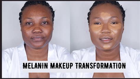 Melanin Makeup Transformation Jonaks Beauty Youtube