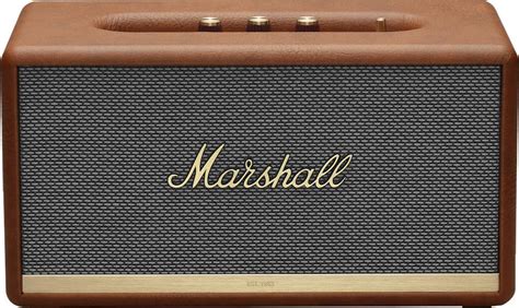 Best Buy Marshall Stanmore Ii Bluetooth Speaker Brown 1002802