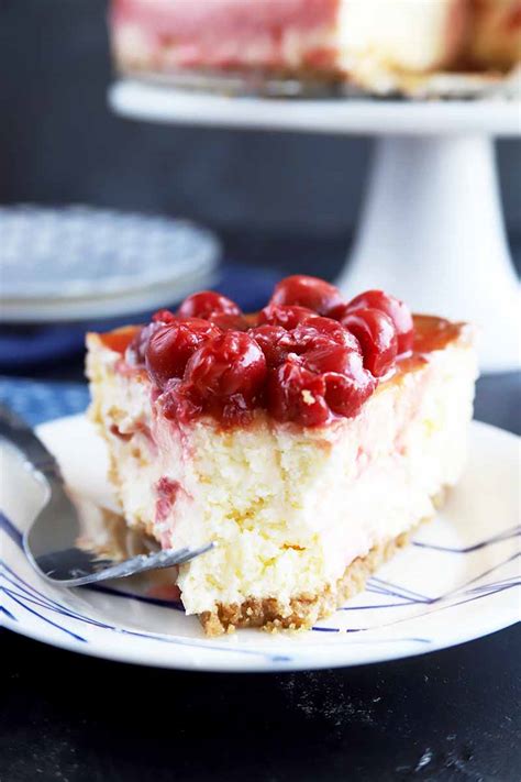 Classic Cherry Cheesecake Recipe Foodal