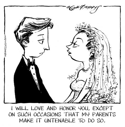 Caricature images merrd body : 15 Uncomfortable Cartoons About Weddings That People Getting Married Aren't Going To Be Happy ...
