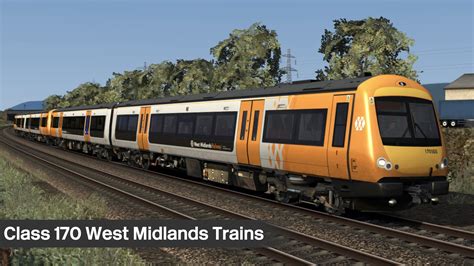 Class 170 West Midlands Trains And Ex London Midland Alan Thomson Simulation