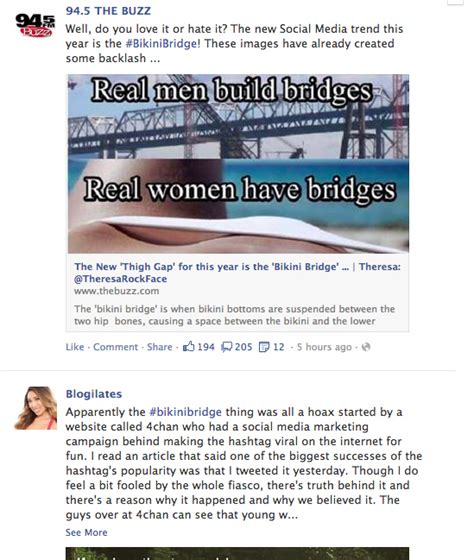 What The Bikini Bridge Demonstrates About America And Women Paleo