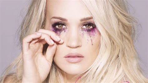 Carrie Underwood Unveils New Cry Pretty Glitter Tears Snapchat Filter
