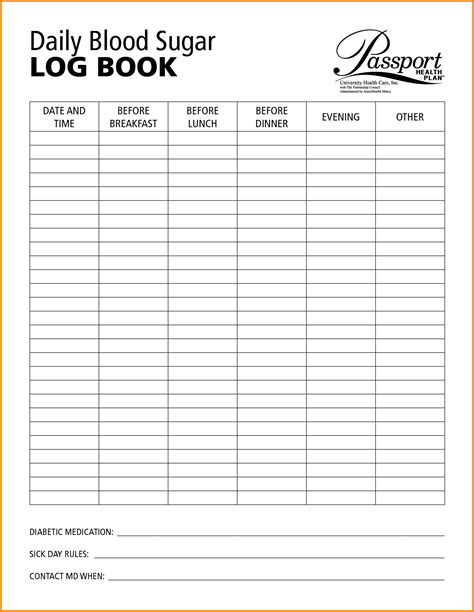 Each log sheet is designed to be used for different log sheet purposes. Diabetes+Blood+Sugar+Log+Sheet+Printable | Sugar In 2019 ...