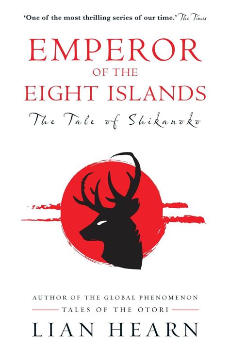 emperor of the eight islands by lian hearn pile by the bed