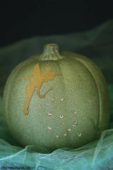 Tinker Bell Illuminated Pixie Dust Pumpkin The Farm Girl Gabs