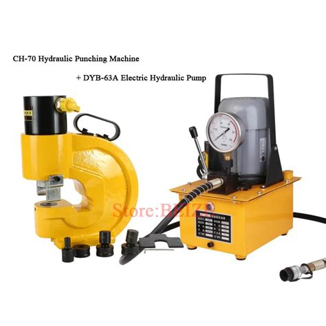 Metalworking Punches And Dies Ch 70 Hydraulic Hole Punching 35t Tool