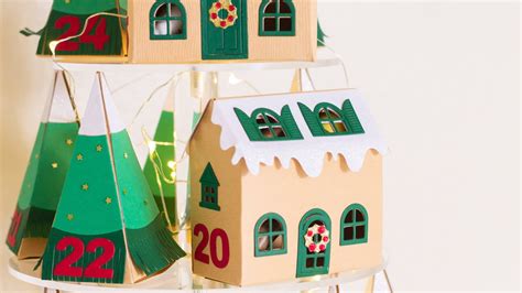 How To Make A Diy Christmas Village Advent Calendar Youtube