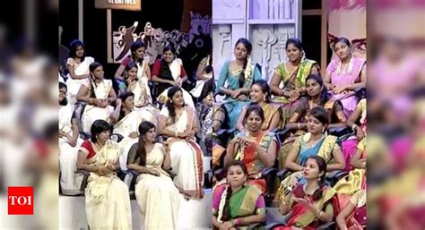 Vijay Tv Drops Neeya Naana Episode On Kerala Vs Tamil Women Times