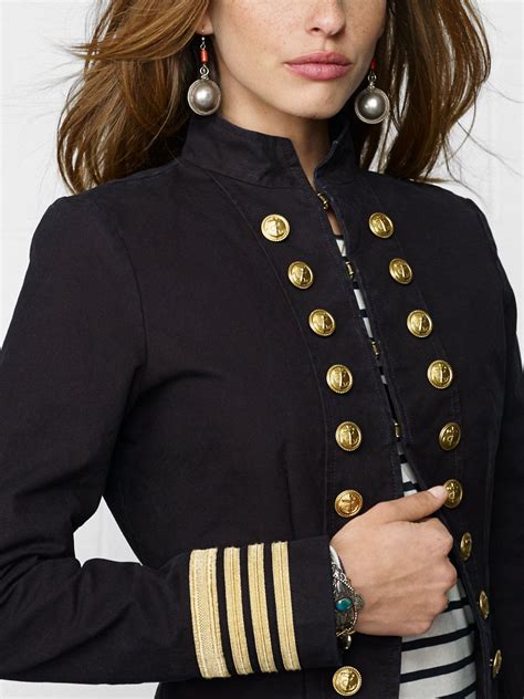 captain s coat outerwear jackets and outerwear chaqueta estilo militar mujer