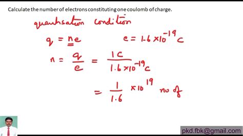 Cbse 10 Calculate The Number Of Electrons Constituting One Coulomb Of