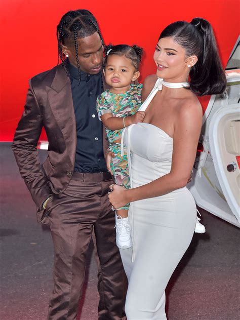 Kylie Jenner Stormi Support Travis Scott At London Concert Pics