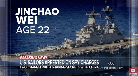 2 Us Navy Sailors Arrested For Allegedly Spying For China