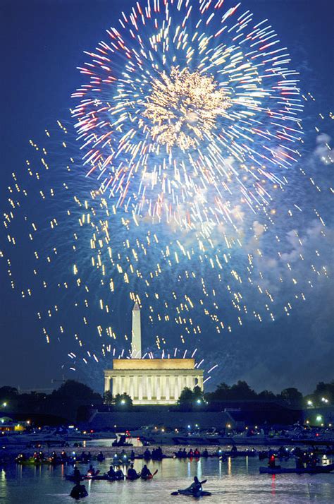 July 4th Fireworks Washington Dc Photograph By Steven Barrows