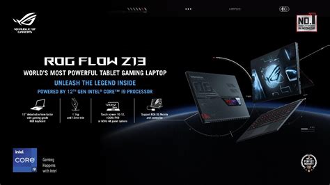 Asus Rog Flow Z13 The Worlds Most Powerful Gaming Laptop And Tablet