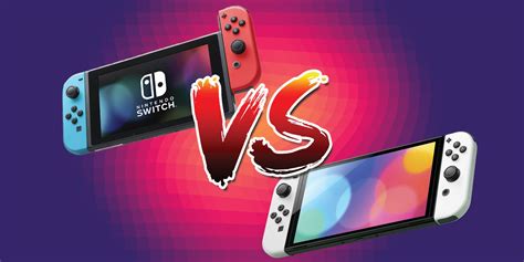 Nintendo Switch Vs Switch Modèle Oled Comment Se Comparent Ils