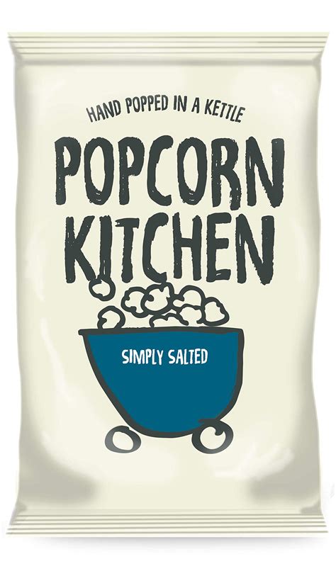 Buy Popcorn Kitchen Gourmet Popcorn Simply Salted Hand Popped In A