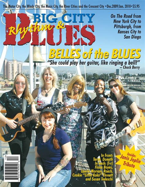 Big City Blues Magazine Cover Story Belles Of The Blues Laurie Morvan