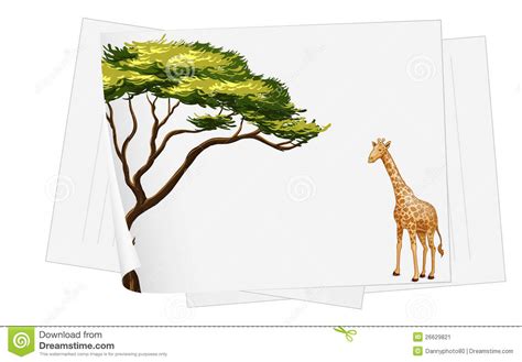 Find & download free graphic resources for giraffes giraffe. Giraffe paper template stock vector. Illustration of long - 26629821