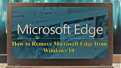 Remove Microsoft Edge From Computer Plejr