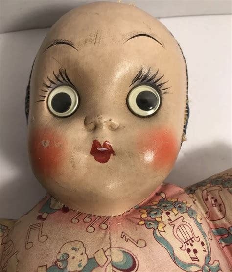 Cloth Doll With Plastic Face Collectors Weekly