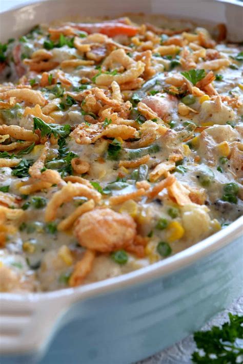 Make Ahead Creamy Vegetable Casserole Lord Byrons Kitchen