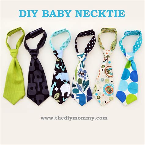 A Free Pattern And Tutorial For How To Sew A Baby Necktie Tie The Diy