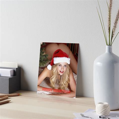 Mia Malkova Merry Christmas Porn Art Board Print By Life S A Hike Redbubble