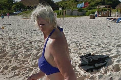 Google Maps Bikini Woman Loses Her Eyes In Photography Mistake