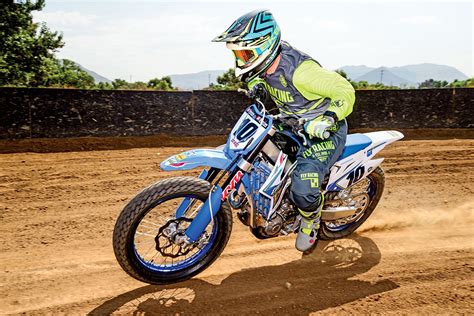If you want to become a motorcross racer, here are the steps that you need to take TM 450FI FLAT TRACK | Dirt Bike Magazine