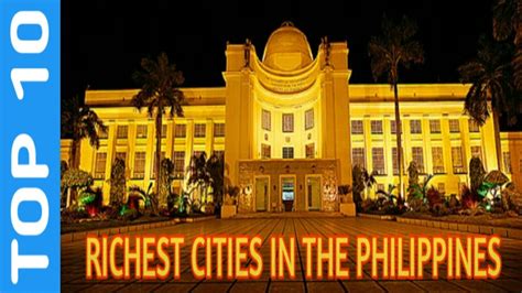While he also starts a private company of his. TOP 10 Richest Cities In The Philippines - YouTube