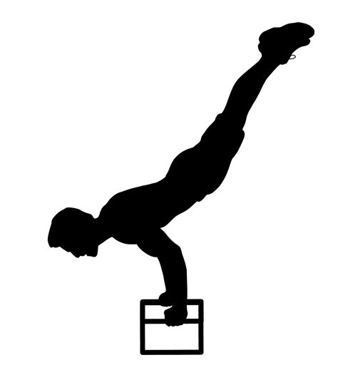 Gymnastics Man Silhouette Download Free Images And Illustrations