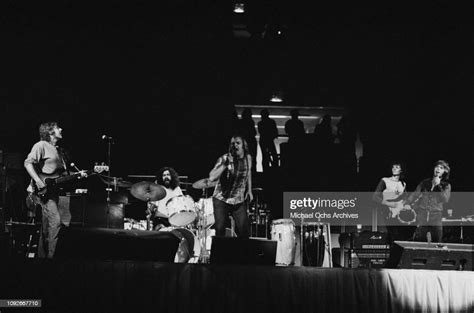 American Rock Band Rare Earth In Concert 1971 From Right To Left