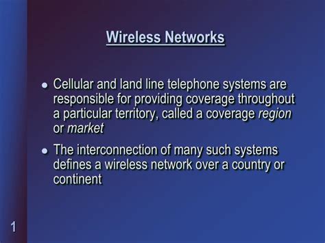Ppt Wireless Networks Powerpoint Presentation Free Download Id4752657