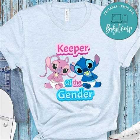 Keeper Of The Gender Stitch And Angel Gender Reveal Png Bobotemp