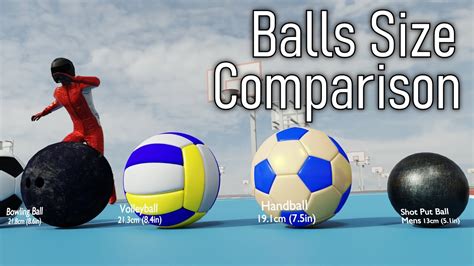 Balls Size Comparison Youtube