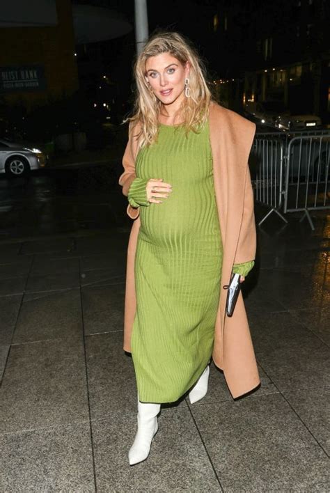 pregnant ashley james arrives at gb news in london 01 25 2023 hawtcelebs